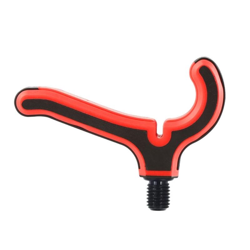 Universal Poles Holder Fishing Rod Rest Head Portable Rest Holder 3/8 Thread Bracket Head Fishing Equipment Accessories