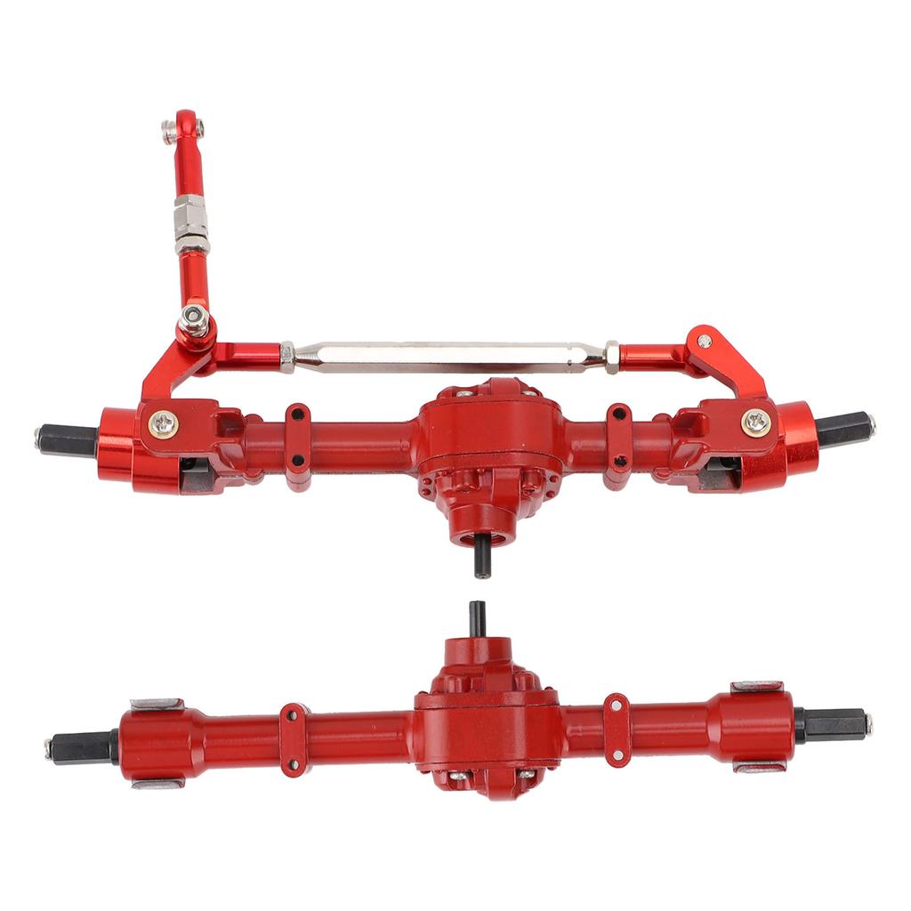 Metal Gear Axle Set Front and Rear Axle Replacement for D90 D91 D96 D99S MN90 MN96 MN99 MN99S FJ45