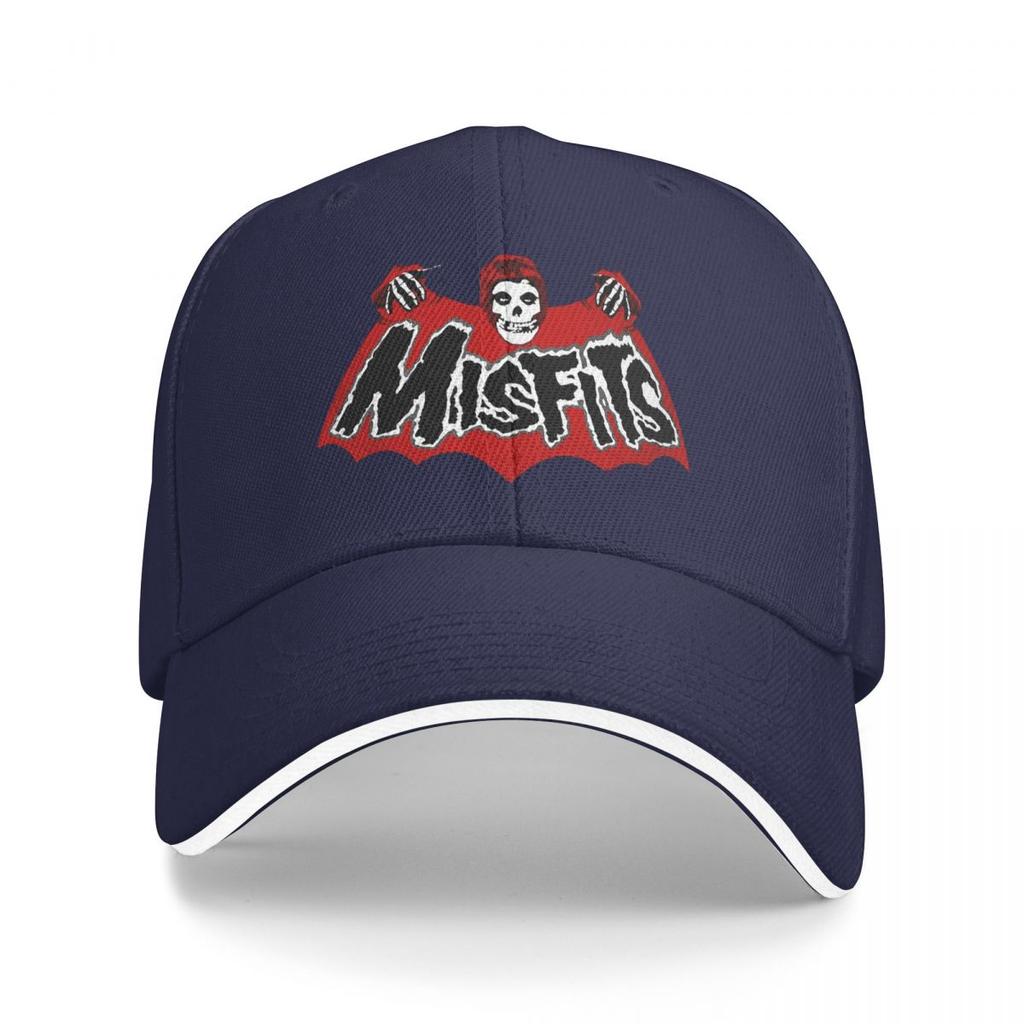 Unisex Baseball Hats Misfits Rock Band Skull Horror Outdoor Streetwear Summer Sports Baseball Caps Hip Hop Cap Casquette Hats