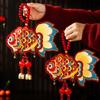 Good Fortune Chinese New Year Pendants Best Wishes Good Luck Spring Festival Decorations Red Get Rich Chinese Lucky Ornament