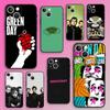 G-Green d-Day Band Phone Case For iPhone 16,15,14,13,12,11,Plus,Pro Max,XS,X,E,SE,Mini Soft Silicone Black Cover