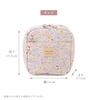 Panpantutu Square Makeup Pouch (Hello Kitty) Sanrio Cosmetic Travel Small Item Storage Womens Stand-Up Possible