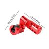 Single Side Adjustable Bow Mount Gear Structure V Bar Aluminum Alloy Quick Release for Recurve and Compound Archery
