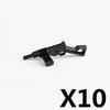 Militärwaffen MOC Bausteine Figuren Soldat US Sowjetischer Gewehr Mini-Kanone Raketenwerfer MG42 RPG Kugel Spielzeug Geschenk K022