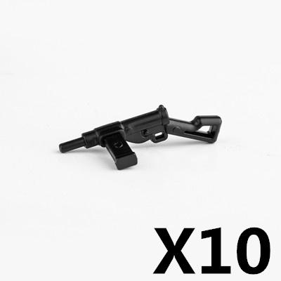 Militärwaffen MOC Bausteine Figuren Soldat US Sowjetischer Gewehr Mini-Kanone Raketenwerfer MG42 RPG Kugel Spielzeug Geschenk K022