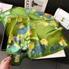70cm Hair Print Summer Silk Feeling Scarf For Women Fashion Neck Tie Hand Bag Foulard Wrist Kerchief Shawl Wraps Hajib