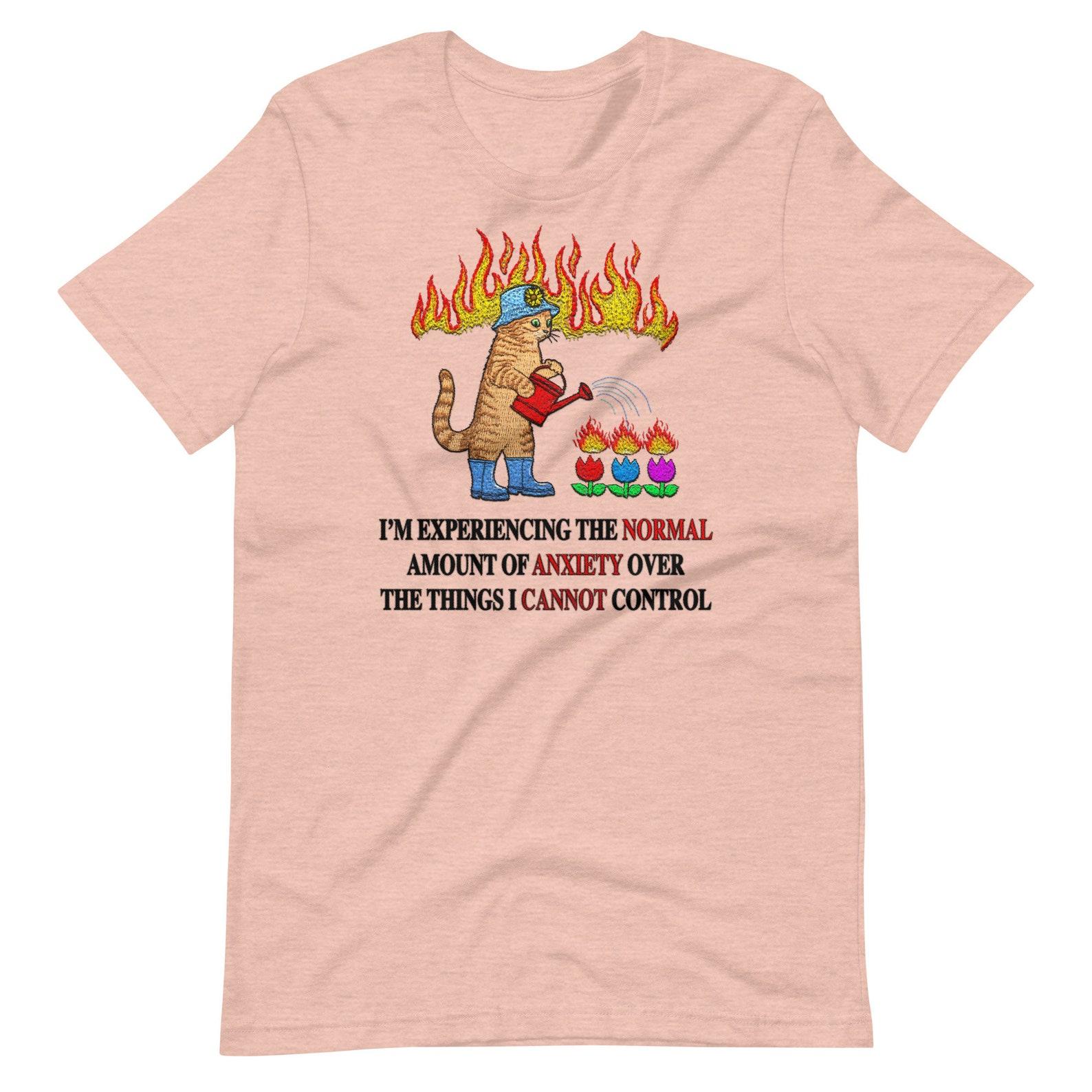 Normal Anxiety Unisex t-shirt (Not Embroidered) 2XL