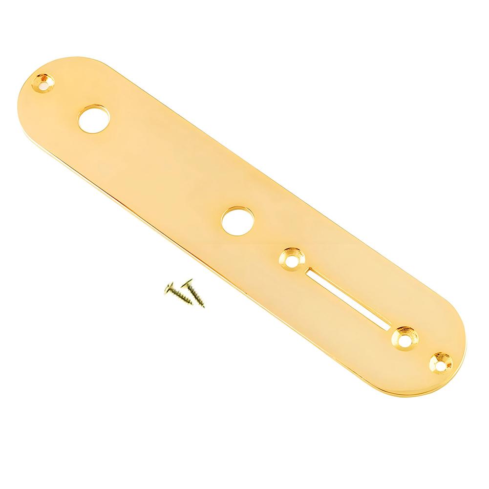 Guitar Parts Metal Electric Guitar Control Plate with Screws for Fender Telecaster Tele Guitar