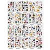 Waterproof Halloween Cartoon Tattoo Stickers for Kids - Pumpkin Magician Theme