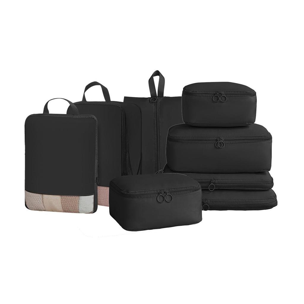 Travel Storage Set: Toiletries, Cosmetics, Clothes, Shoes & Digital Accessories Bag