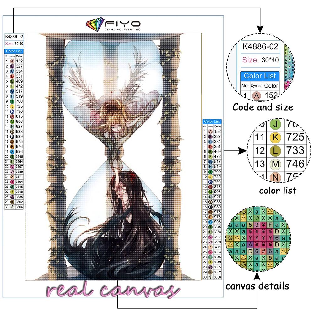 Diamond Painting Girl In Hourglass Bottle Diamond Mosaic Craft Diamond Embroidery Painting