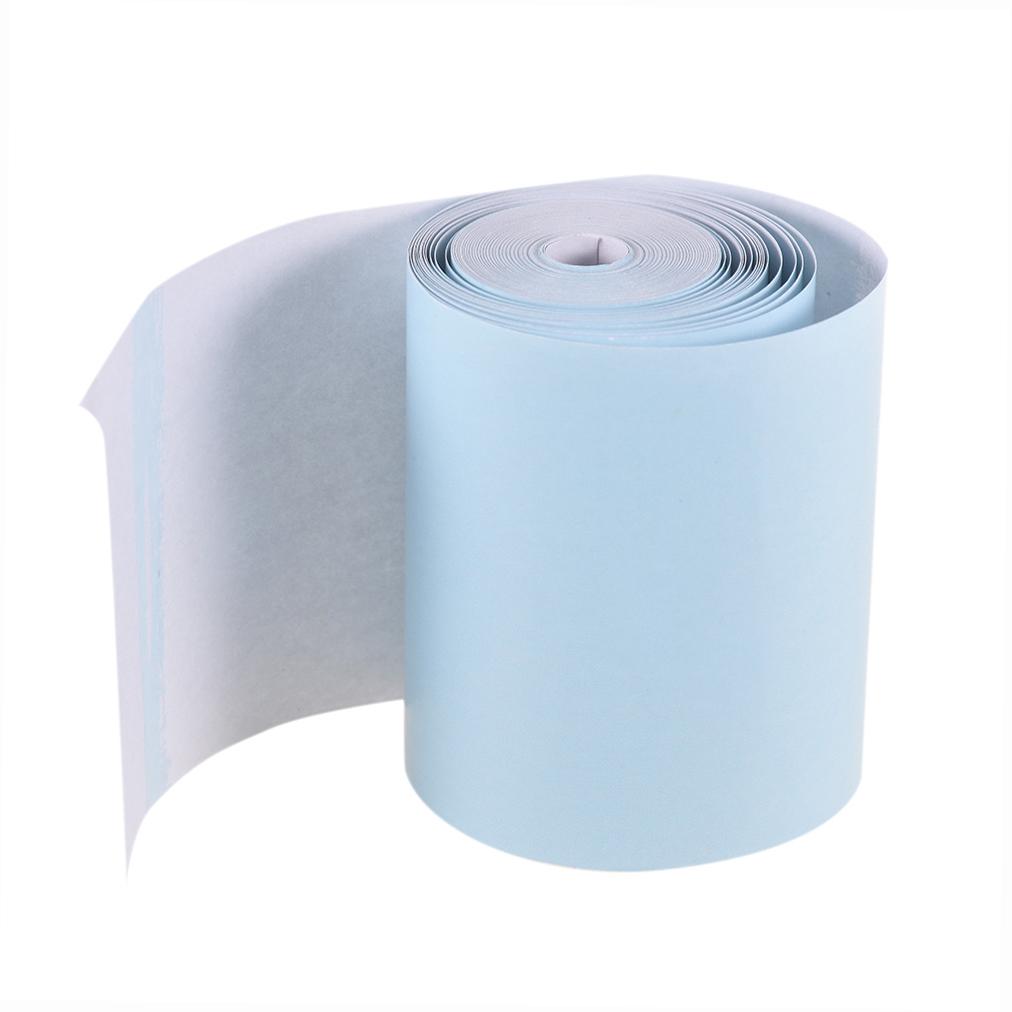 Farbige Thermopapierrolle 57*30mm Kassenbon Fotopapier Klarer Druck für PeriPage A6 Pocket Thermodrucker, 3 Rollen