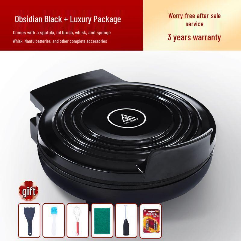 Głęboka Elektryczna Dwustronna Patelnia do Ciasta i Naleśników z Automatycznym Wyłączaniem do Użytku Domowego