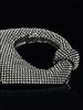 European & American Retro Rhinestone Evening Bag - Elegant Handheld or Shoulder Women's Accessory