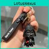 Rozkošná kreslená klíčenka na auto Darth Vadera Roztomilý PVC měkký přívěsek Klíčový doplněk