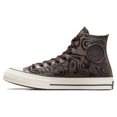 Willy Wonka x Chuck 70 Trendy Cool Vysoké Espadrilky Unisex Hnědé