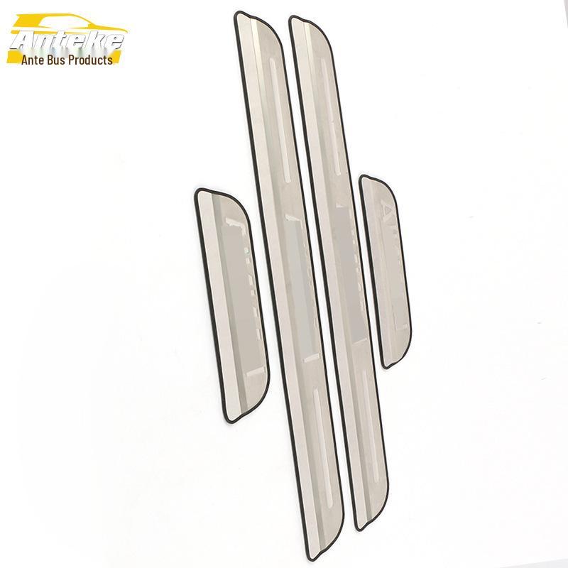 Bluebird Stainless Steel Bumper Welcome Pedal Anti-Scratch Scuff Trim