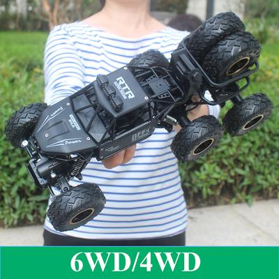 2022 New 6WD/4WD Rock Crawler Electric RC Car Off Road Remote Control Toys For Boys Machine On Radio Controlled 2.4Ghz 4x4 Drive