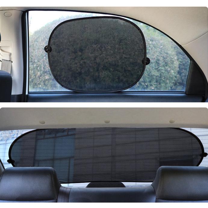 Foldable Car Window Mesh Sunshade Cover Portable Auto Side Glass Sunshades Curtain UV Protection Auto