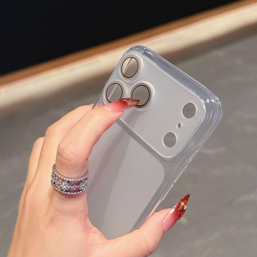 Ultra-Thin Matte Case & Lens Protector for iPhone 17 Pro Max with Full-Coverage, Soft Protection