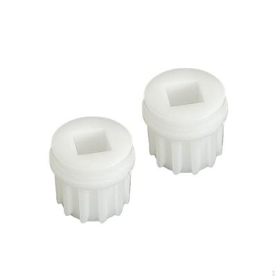 2x Ingranaggio per tritacarne 12 denti Ricambi Boccola a spirale Macchina tritacarne doppia