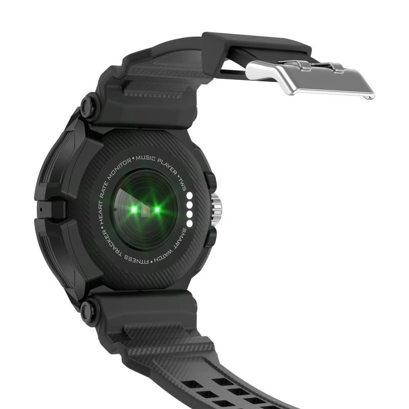 Rainbuvvy Chytré hodinky GT100 2 v 1 Bluetooth volání, srdeční frekvence, spánek, počítání kroků, počítání kalorií, sportovní hodinky s náhlavní soupravou Bluetooth