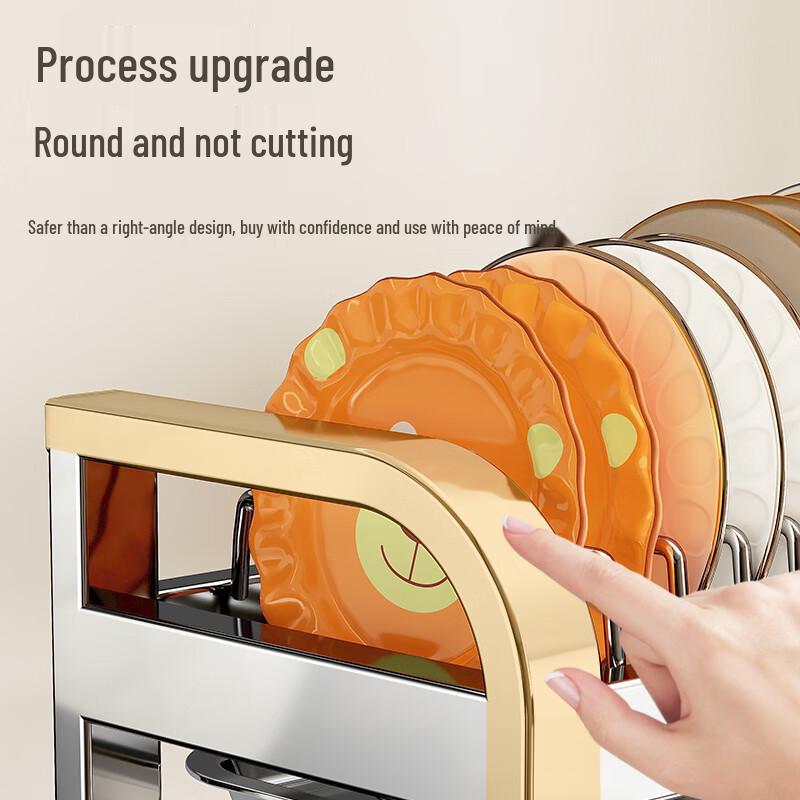 MICOE 304 Stainless Steel Kitchen Dish Drying Rack
