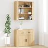 VidaXL Highboard Sonoma Oak Engineered Wood 3185378