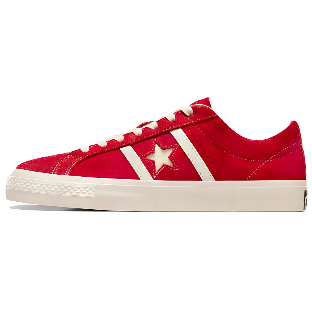 Converse One Star Academy Pro Suede Red Egret Unisex Sneakers A07620C