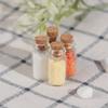 4Pcs Mini Seasoning Food Bottle Diy 1/12 Dollhouse Miniatures Kitchen Food