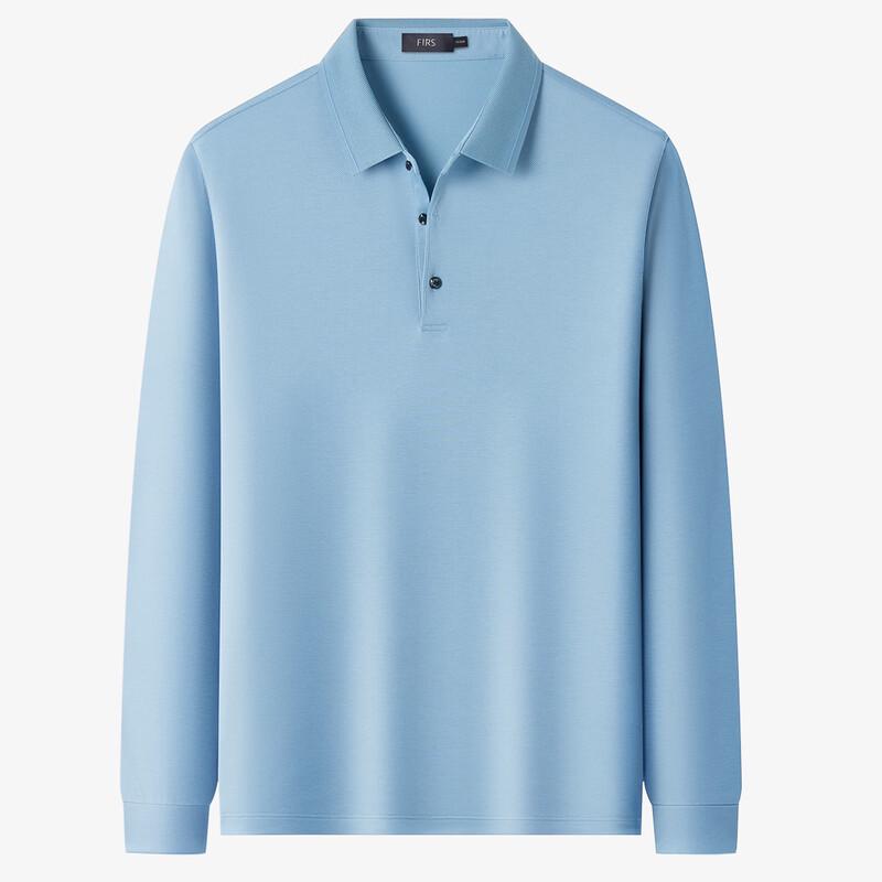 Men's FIRS Silk Blend Business Casual Polo Shirt