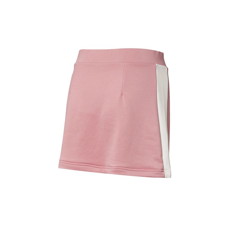 PUMA Embroidered Logo Patchwork Sports Fashion A-Line Comfortable Casual Skirt Women skirts Pink 530008-16