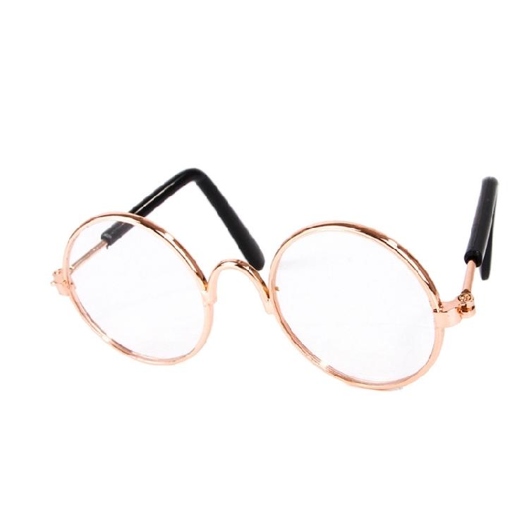Pet Sunglasses Retro Dogs Round Sunglass Cosplays Accessory for Cats Small Dogs