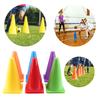 10Pcs Plastic Agility Cone Football Sign Buckets Soccer Training Marker Obstacle Cones Football Training Maker Bucket