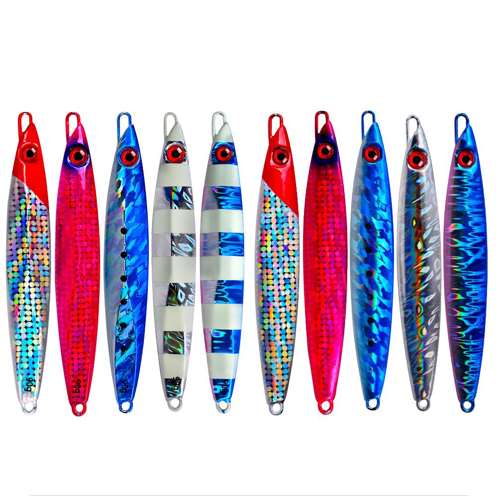 Lure Iron Plate Sea Fishing Boat Catches Deep-sea Bionic Fish Luya Bait 70g90g Luya False Bait Fast Drop Large Iron Plate Lead Fish