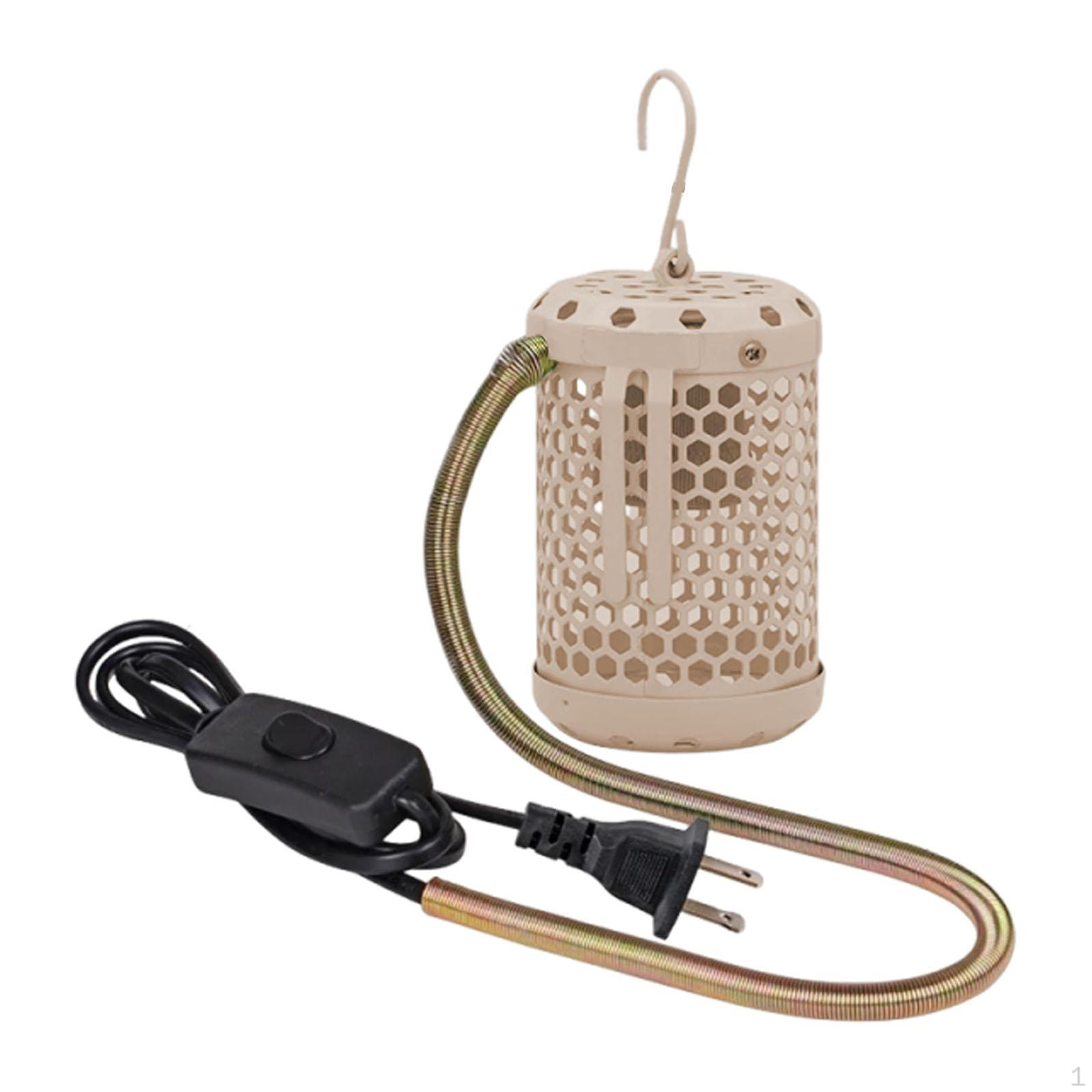 

for Reptile Heat Lamp, Heater, Light Cover, Winter Heating Equipment, Anti-scalding Cover Non Adjustable Temp