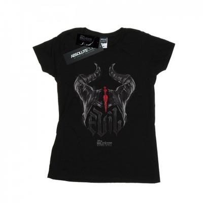 Womens/Ladies Maleficent Mistress Of Evil Evil Horns Cotton T-Shirt