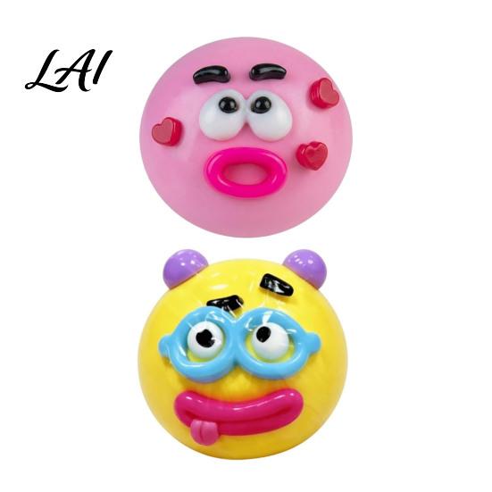 Sensory Stress Toy 1/2/5Pcs Dog Face Squeeze Toy Moldable Slow Rise Cartoon