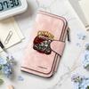 Vintage Motorcycle Print Long Wallet Fashion Multi Card Holder Portable Casual Purse for Daily Use