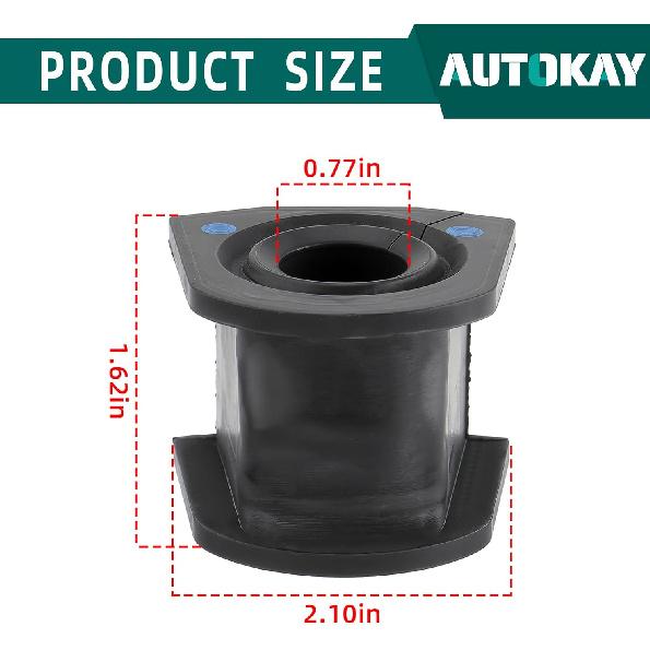 

AUTOKAY 20414AJ020 Front Stabilizer Sway Bar Bushing Fit for Subaru Legacy Outback 2009 2010 2011 2012 2013 2014 Set of 2