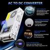 12V 600W Adjustable DC Power Supply 0-12V with LED Display for LED, Car Stereo, Electronics