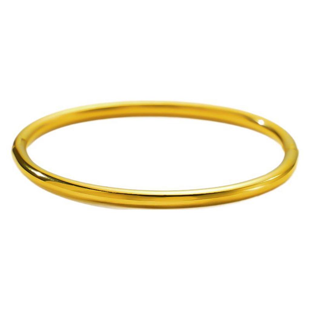 1pc Smooth Plain Stainless Steel Bracelet Women Minimalist Solid Titanium Steel Bangle Fashion Versatile Wristband Jewelry