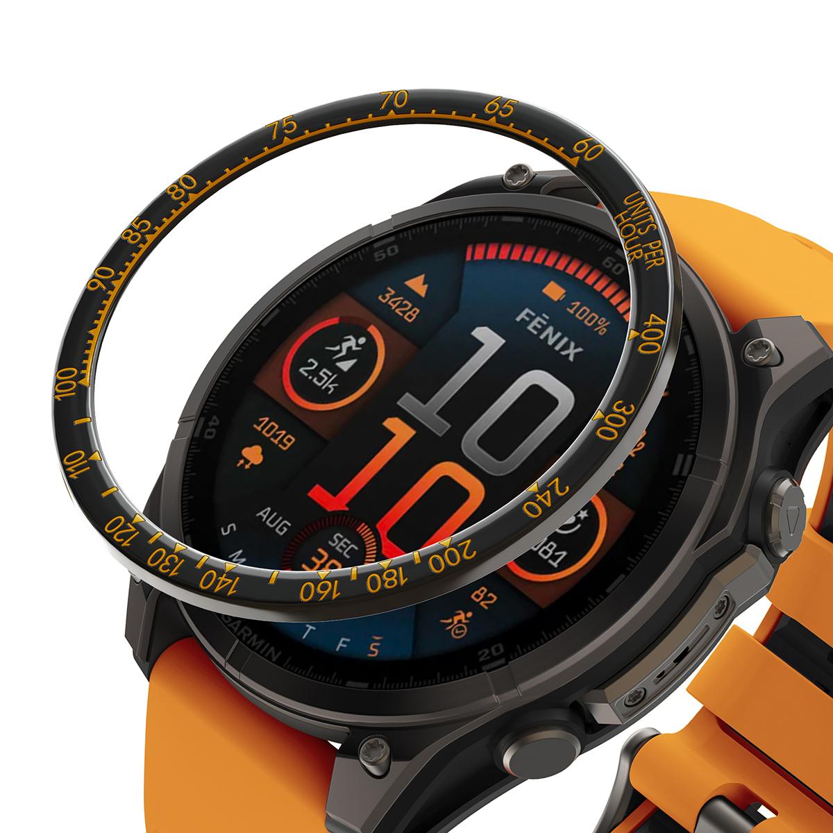 

Розумний годинник Металева рамка для Garmin Fenix 8 51мм 47мм 43мм Рамка шкали часу/швидкості Захисне кільце для quatix 8 51мм 47мм Бампер for Quatix 8 47mm