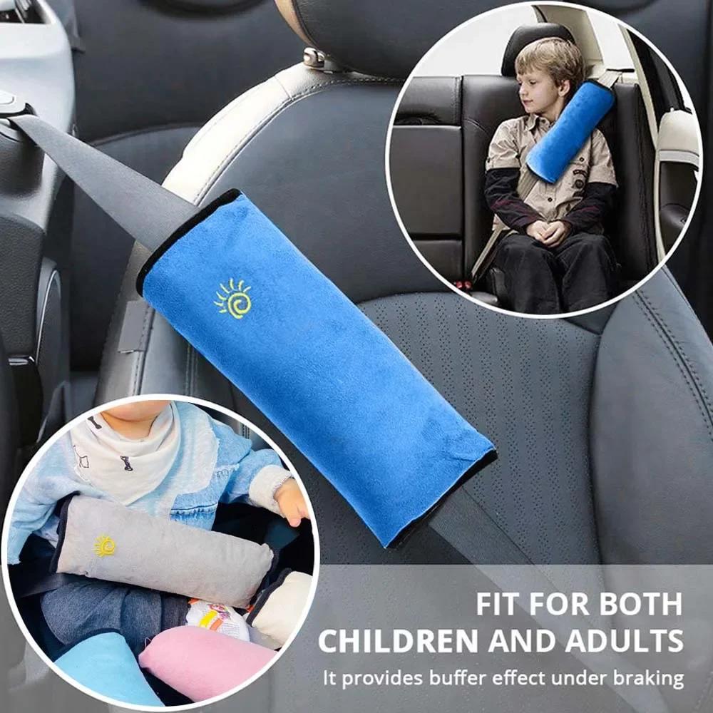 Universal Car Seat Belt Pillow for Kids Adjust Shoulder Toddler