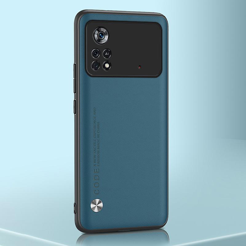 Luxusní PU kožené pouzdro pro Xiaomi Mi Poco X4 Pro 5G Cover Matné silikonové pouzdro na telefon pro Poco X3 NFC F3 F4 GT F2 M3 M4 Pro Coque