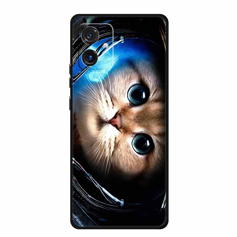 For Motorola G14 4G Case Animals TPU Silicone Soft Cover Phone Cases for Moto G14 G 14 MotoG14 PAYF0010IN Shockproof Wolf Fundas