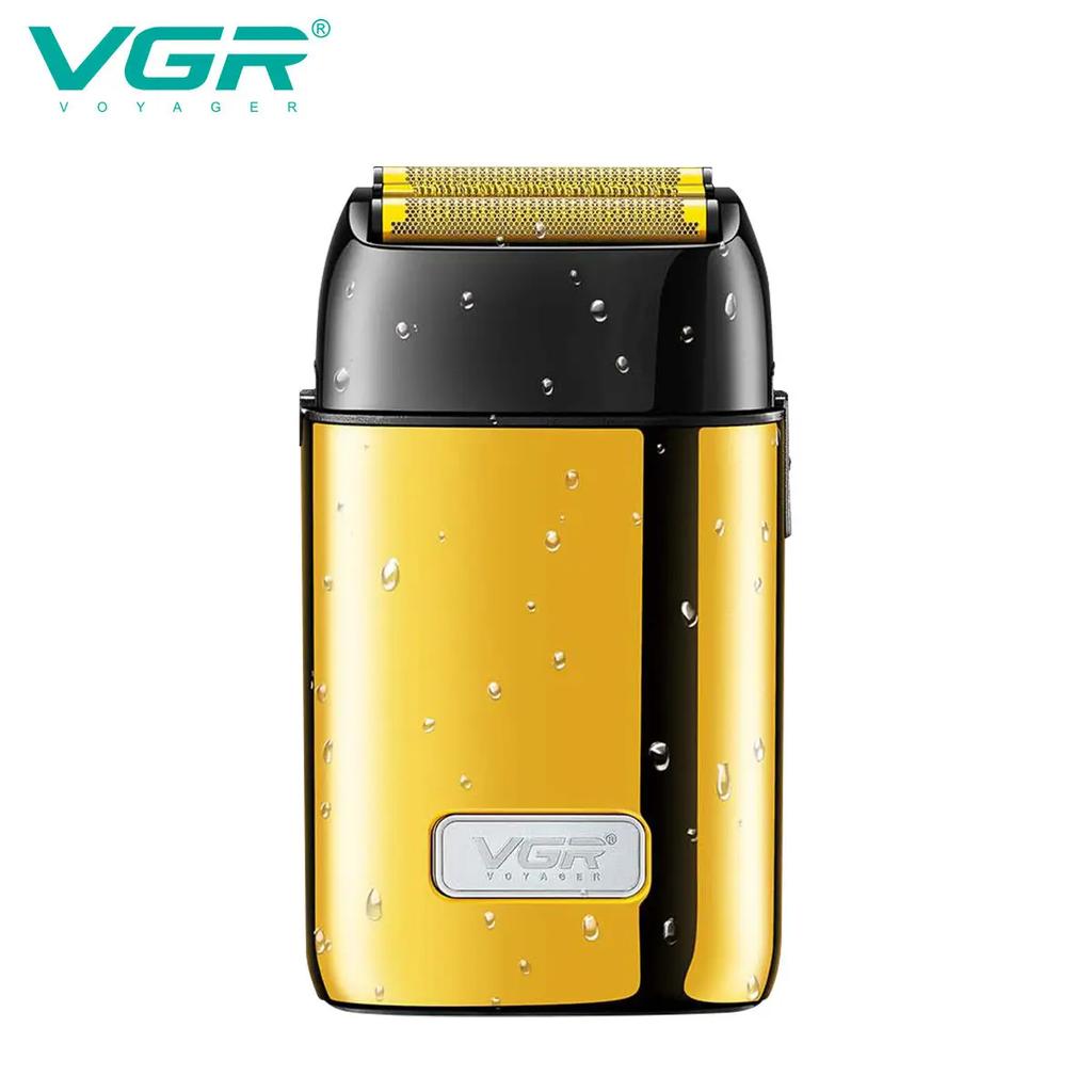VGR 356 High-end Metal Body Shaver High Endurance Dual-use Hair Trimmer Home Shaving Razor IPX5 Waterproof and Long-lasting Portable Men's Beard Razor