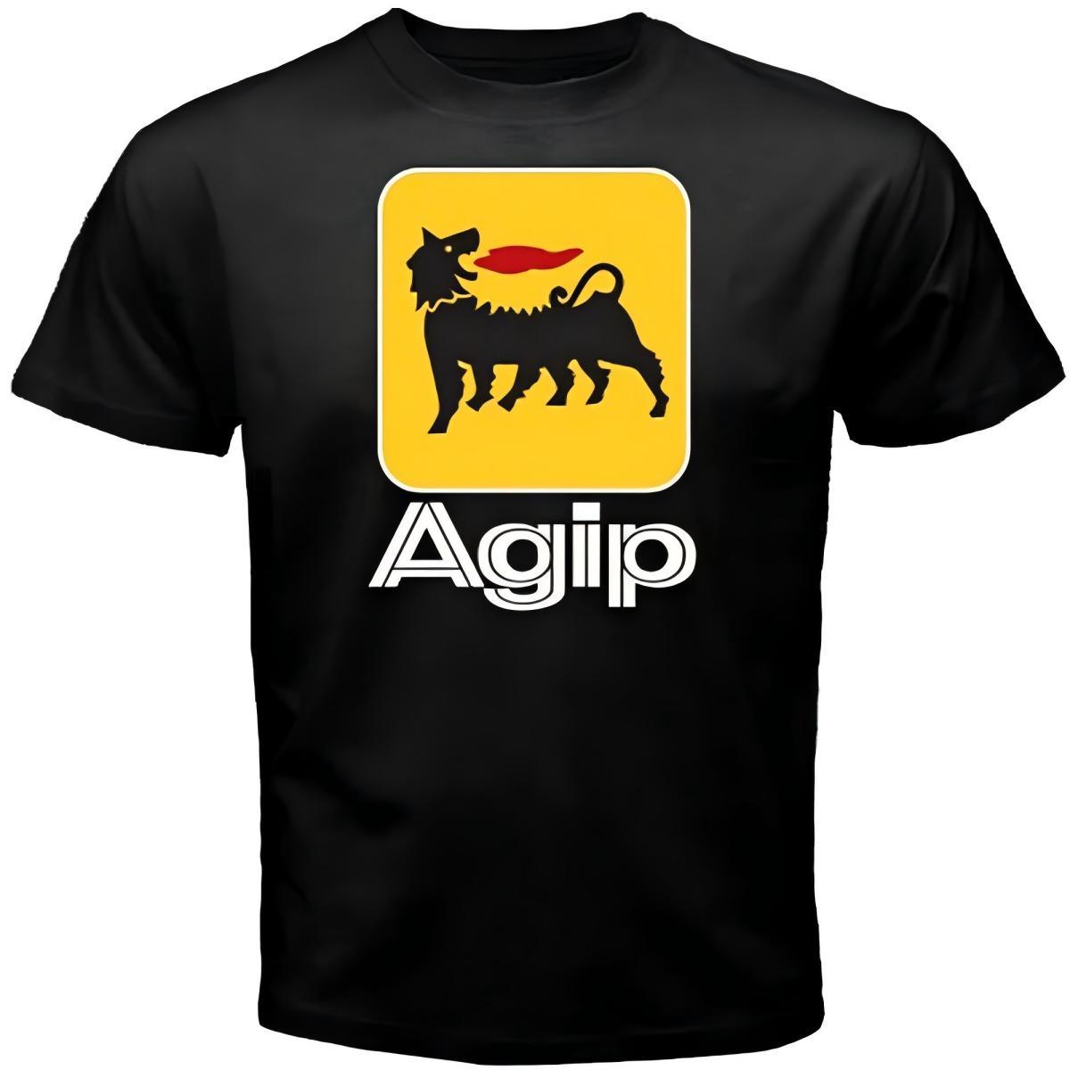 Agip Six Legged Dog Logo T-Shirt S