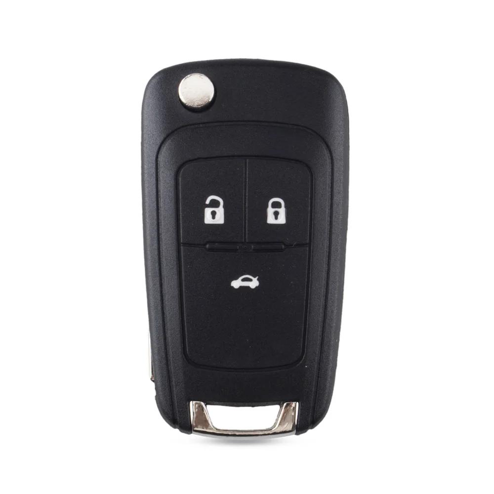 S 2/3/4/5 Buttons Remote Key Shell For Chevrolet Cruze For Opel Astra J Corsa E Insignia Zafira Filp Car Key Case