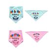 Pet Birthday Saliva Towel Dog Cat Pet Cute Triangle Towel Accessories Scarf Accessories Bib